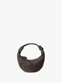Lemaire - Mini Fortune Croissant Bag in Ebony Brown