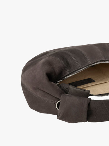 Lemaire - Mini Fortune Croissant Bag in Ebony Brown