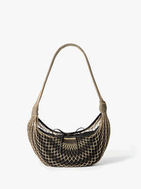 Lemaire - Croissant Filt Bag in Light Beige and Marron Glace