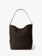 Lemaire - Belted Tote Bag in Ebony Brown