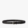 Lemaire - Leather Link Belt 30 in Dark Brown