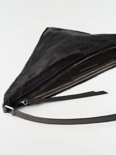 Lemaire - Pocket Scarf Bag in Dark Chocolate