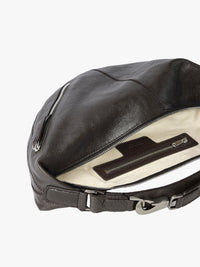 Lemaire - Mini Quiver Clip Bag in Dark Chocolate