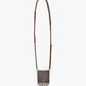 Lemaire - Grigri Necklace in Taupe and Espresso