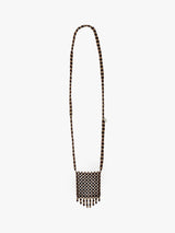 Lemaire - Grigri Necklace in Taupe and Espresso
