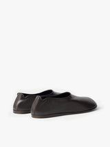 Lemaire - Sock Slip On in Black Chocolate