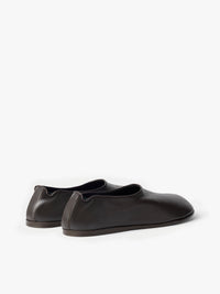 Lemaire - Sock Slip On in Black Chocolate