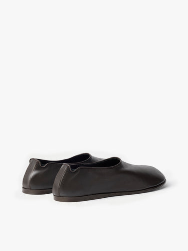 Lemaire - Sock Slip On in Black Chocolate