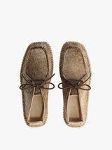 Lemaire - Desert Mocassin in Beige Grey