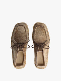 Lemaire - Desert Mocassin in Beige Grey