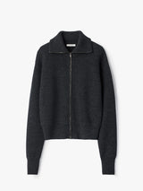 Lemaire - Zipped Cardigan in Ash Melange
