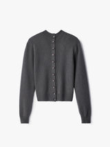 Lemaire - Reversible Buttoned Sweater in Stone
