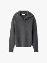 Lemaire - Hooded Sweater in Stone
