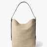 Lemaire - Belted Tote Bag in Dark Linen