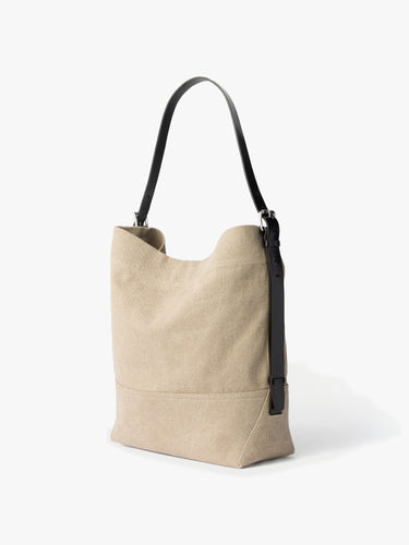 Lemaire - Belted Tote Bag in Dark Linen