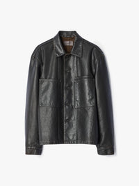 Lemaire - Workwear Overshirt in Licorice