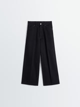 Lemaire - Wide Pants in Black