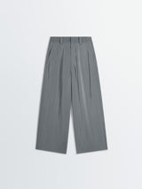 Lemaire - Straight Tailored Pants in Aluminium