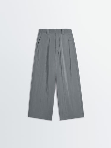 Lemaire - Straight Tailored Pants in Aluminium