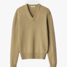 Lemaire - V-Neck Sweater in Cumin