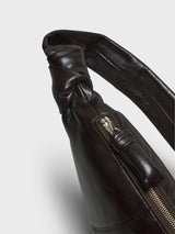 Lemaire - Medium Croissant Bag in Dark Chocolate