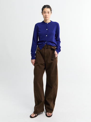 Lemaire - Twisted Belted Pants in Cacao