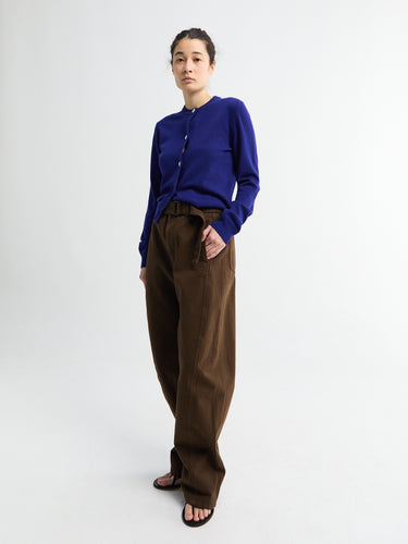 Lemaire - Twisted Belted Pants in Cacao