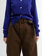 Lemaire - Twisted Belted Pants in Cacao