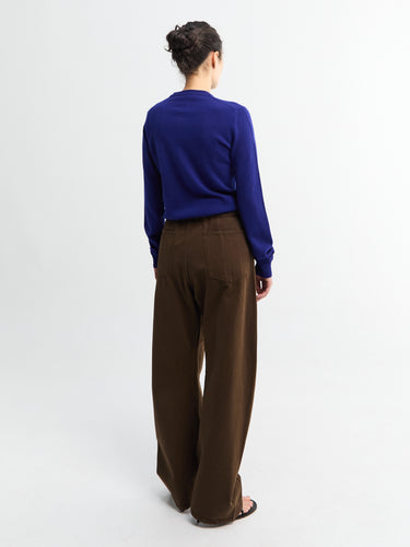Lemaire - Twisted Belted Pants in Cacao
