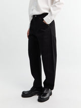 Lemaire - Twisted Workwear Pants in Black