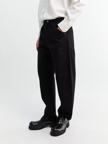 Lemaire - Twisted Workwear Pants in Black