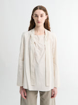 Lemaire - Ascot Blouse in Light Cream