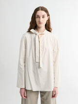 Lemaire - Ascot Blouse in Light Cream