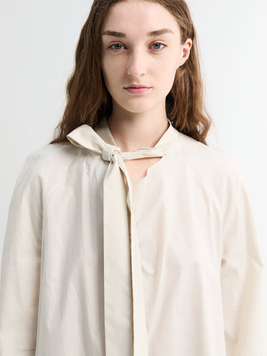 Lemaire - Ascot Blouse in Light Cream
