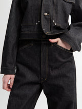 Lemaire - High Waisted Curved Pants in Slate