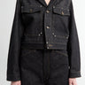 Lemaire - Cropped Blouson With Studs in Slate