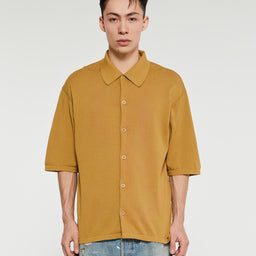 Lemaire - Polo Shirt in Brown