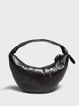 Lemaire - Fortune Croissant Bag in Dark Chocolate