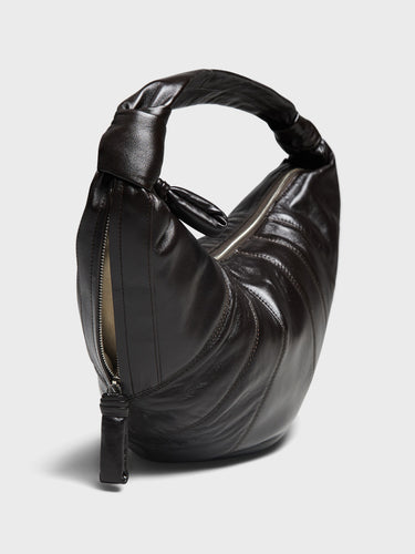 Lemaire - Fortune Croissant Bag in Dark Chocolate