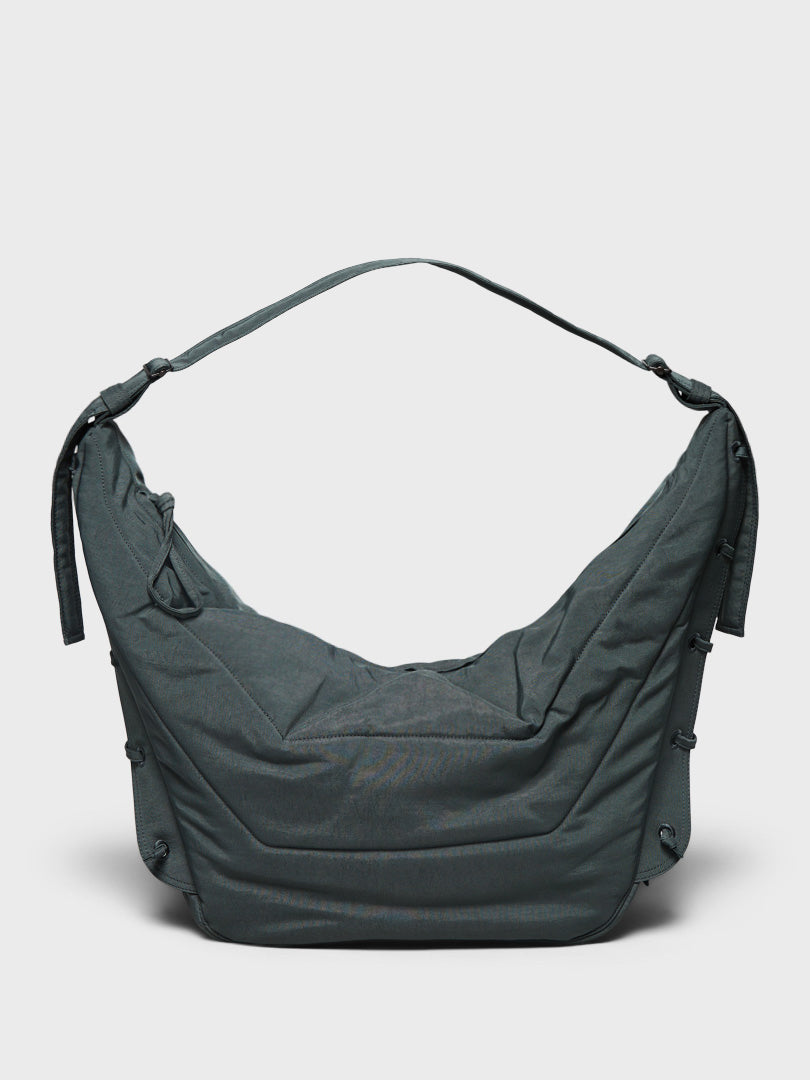 Lemaire - Large Soft Game Bag in Asphalt