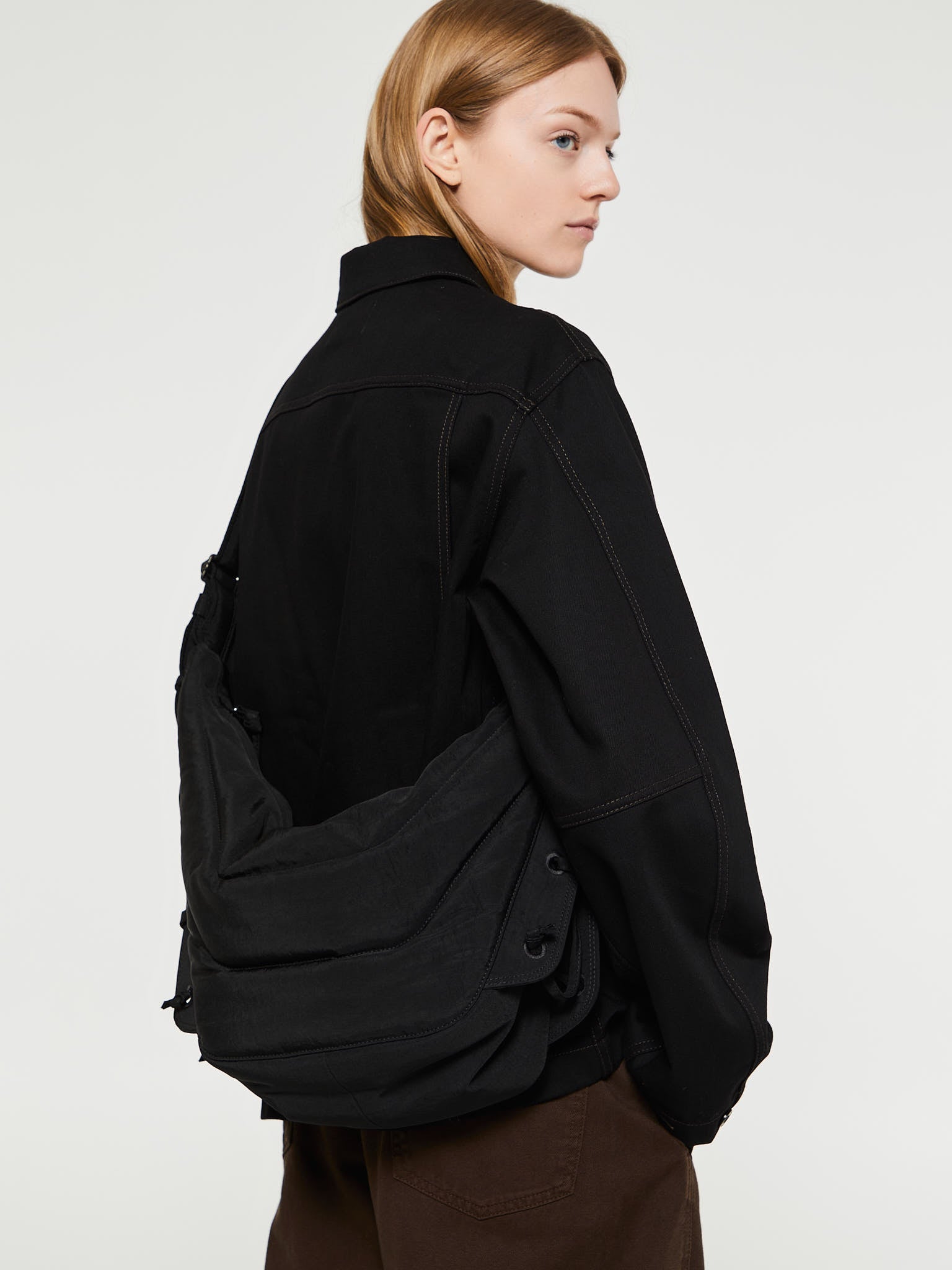 Medium Soft Game Bag in Black