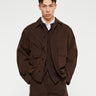 Lemaire - Boxy Jacket in Espresso