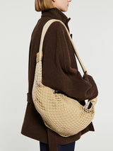 Lemaire - Croissant Filt Bag in Light Beige