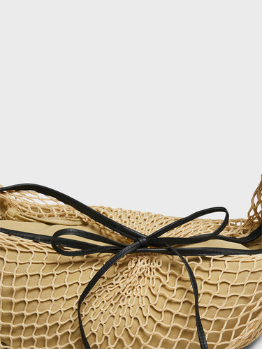 Lemaire - Croissant Filt Bag in Light Beige