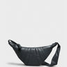 Lemaire - Small Croissant Bag in Asphalt