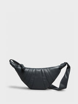 Lemaire - Small Croissant Bag in Asphalt