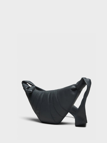 Lemaire - Small Croissant Bag in Asphalt