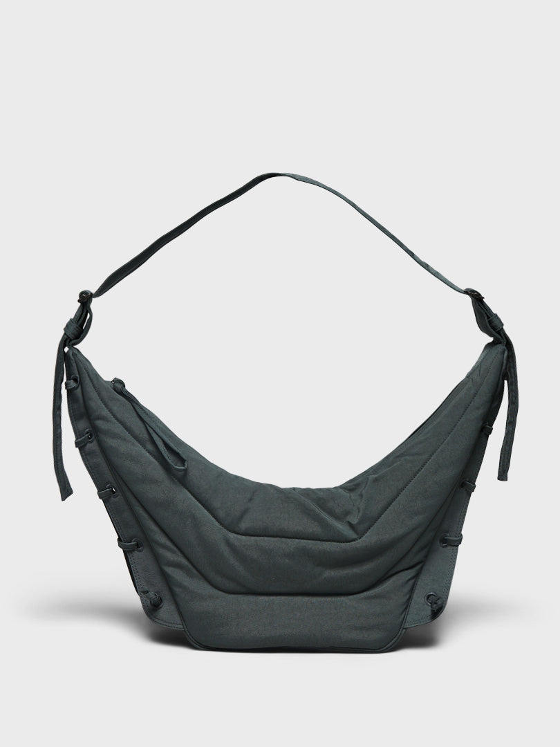 Lemaire - Medium Soft Game Bag in Asphalt