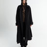 Lemaire - Wrap Coat in Black