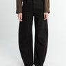 Lemaire - High Waisted Curved Pants in Black